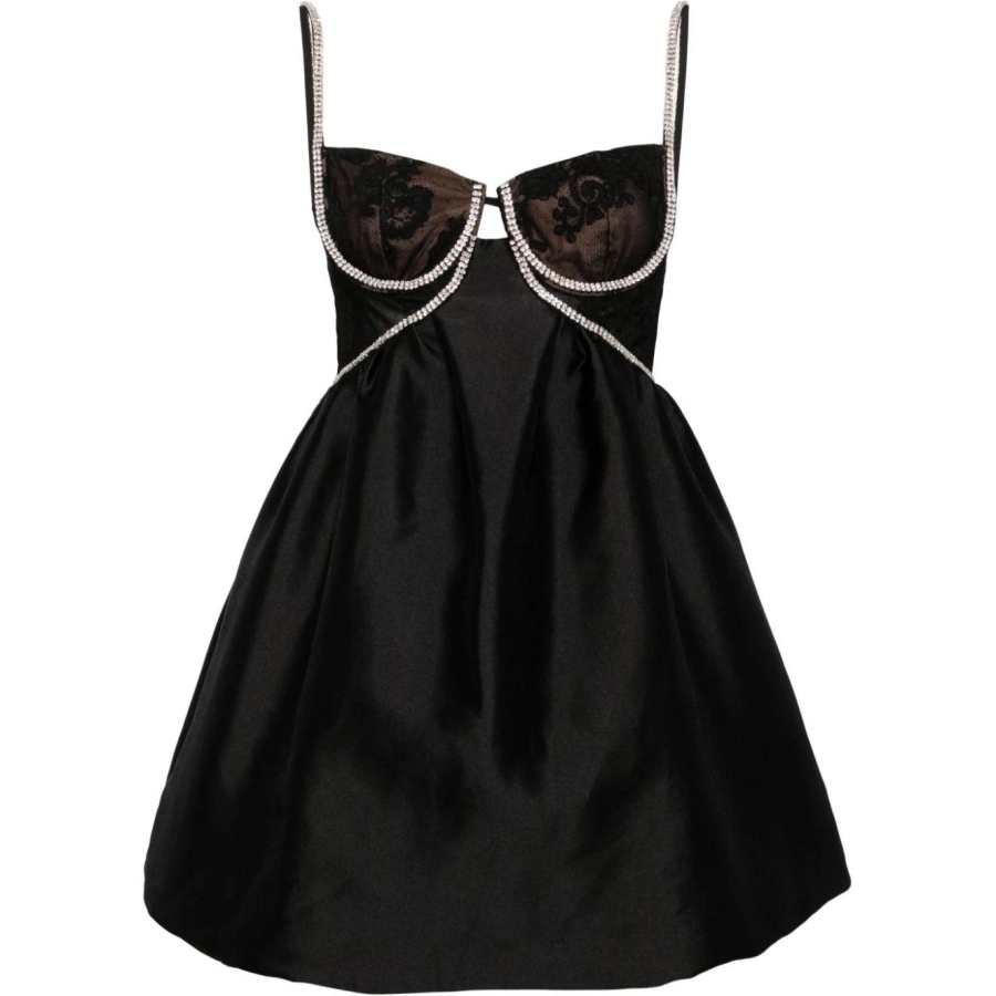 Self-portrait Self portrait Diamante Taffeta Mini Dress