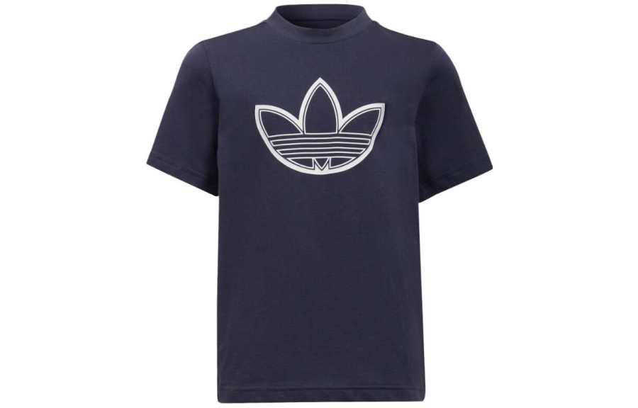 Adidas Originals Kids T Shirts Crew Neck Moderate
