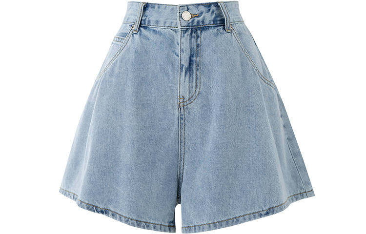 SOON FLOWER Denim Shorts Summer Women's