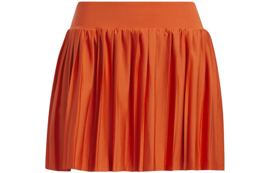 Adidas Adidas Casual Short Skirts Women's Orange Moderate Short A Line Skirt