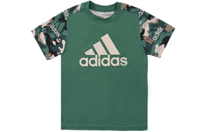 Adidas Adidas Kids T Shirts Crew Neck Moderate