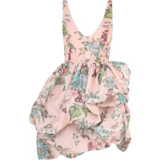 Zimmermann Matchmaker Drape Mini Dress