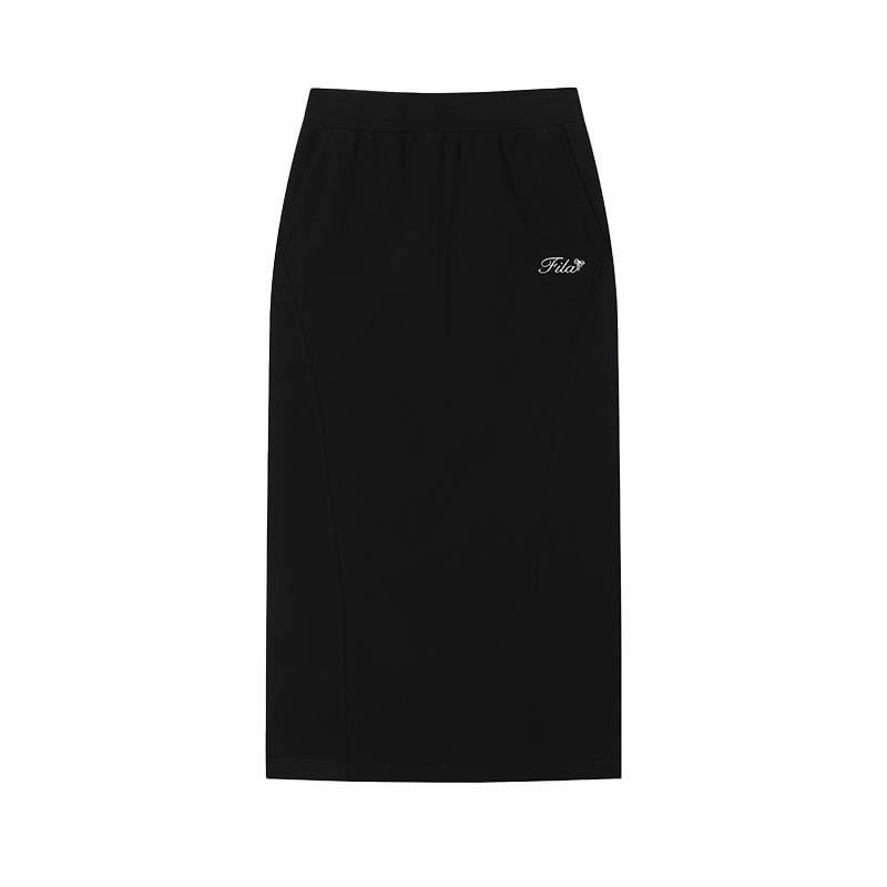 FILA Casual Short Skirts Women's Jet Black