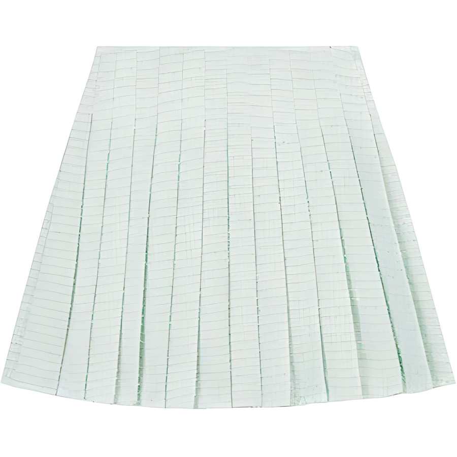 Self-portrait High Waist Pleated Mini Skirt