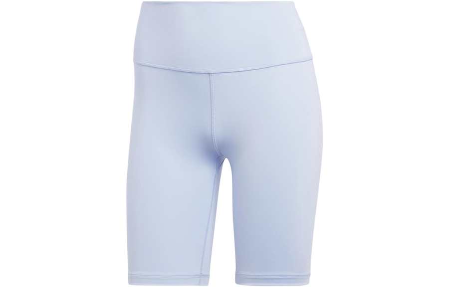 Adidas Adidas Sports Shorts Women's Light Blue Moderate Tight Pants
