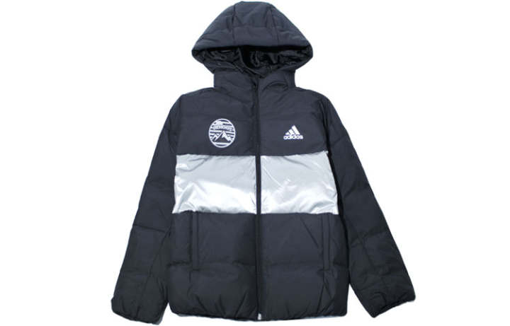 Adidas Adidas Kids Down Jackets Hooded Thickened