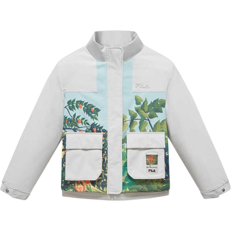 FILA KIDS Padded Jacket Oat Beige Teenagers