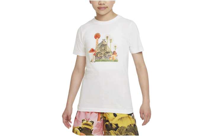 Nike Nike Kids T Shirts Crew Neck Moderate
