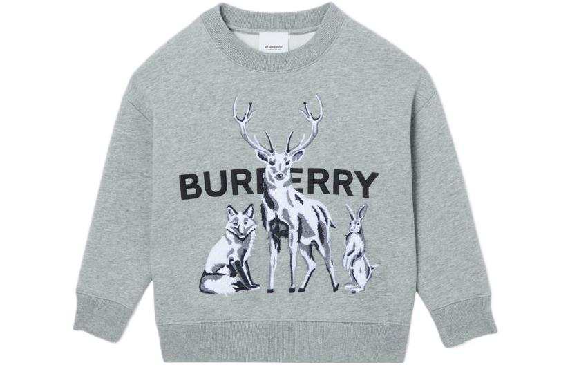 Burberry Kids Sweatshirts Crew Neck Moderate
