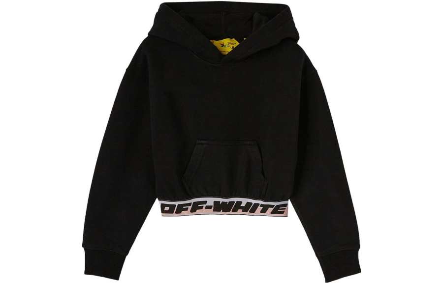 OFF-WHITE OFF WHITE Kids Sweatshirts Hooded Moderate