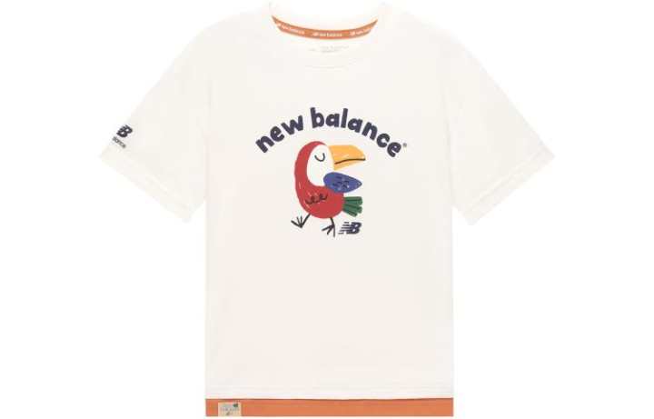 New Balance New Balance Kids T Shirts Crew Neck Moderate