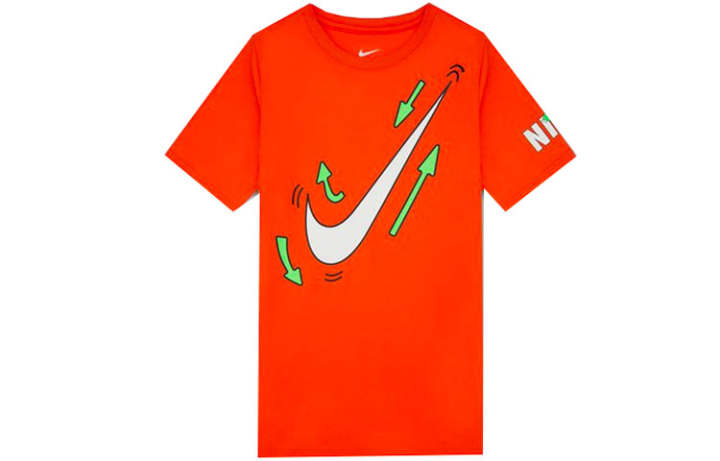 Nike Nike Kids T Shirts Crew Neck Moderate