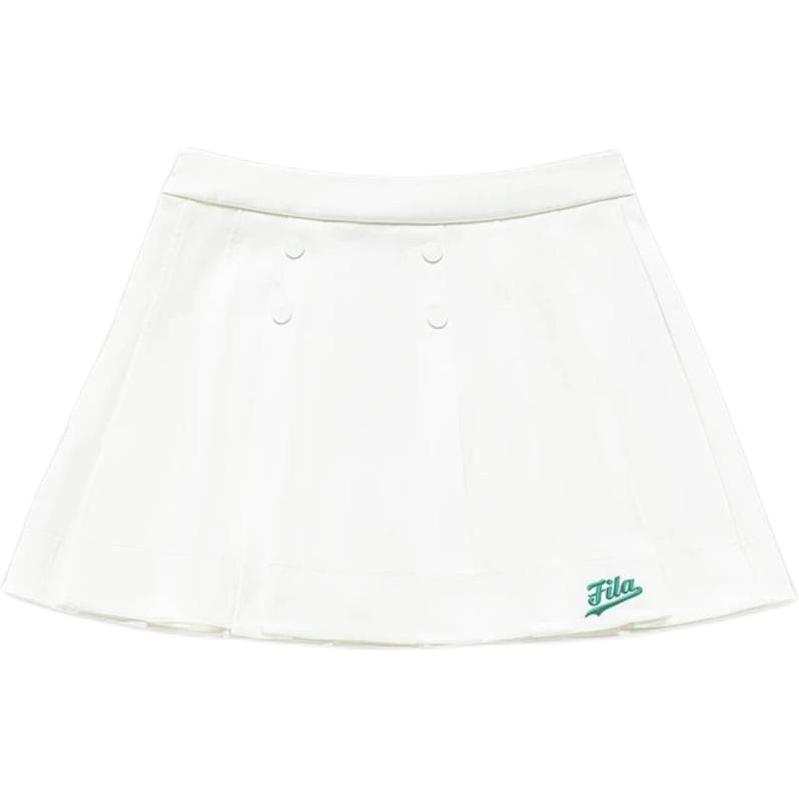 FILA FUSION SS24 Casual Short Skirts Women's Cloud White