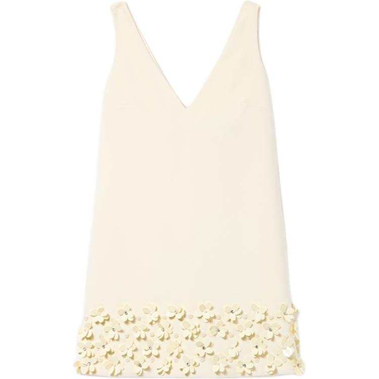 Self-portrait Self portrait Sequin embellished Crepe Mini Dress