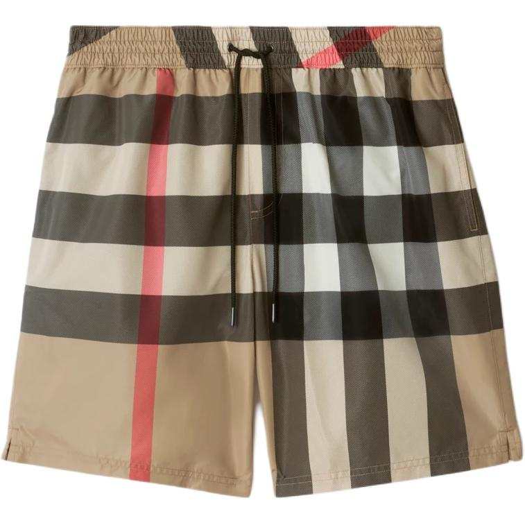 Burberry Beach Shorts Men's Beige
