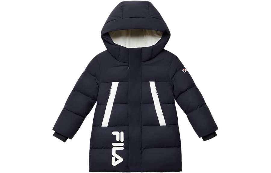 FILA KIDS Down Jackets Hooded Moderate