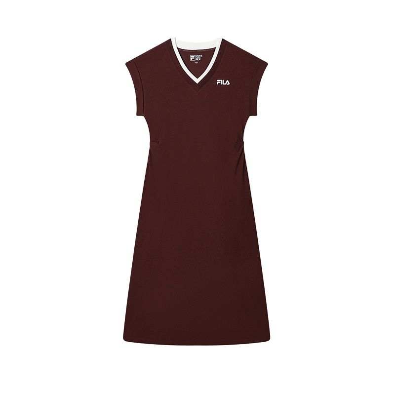 FILA Heritage Sleeveless Dress Women's Cherry Red WI