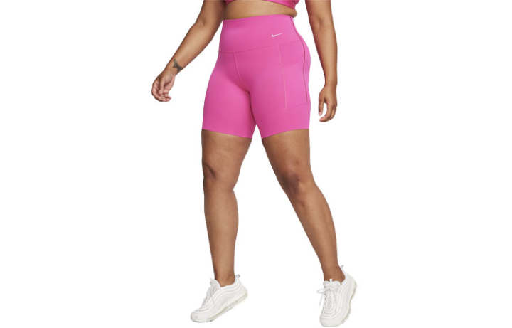 Nike Nike Sports Shorts Women's Pink Moderate Tight Pants