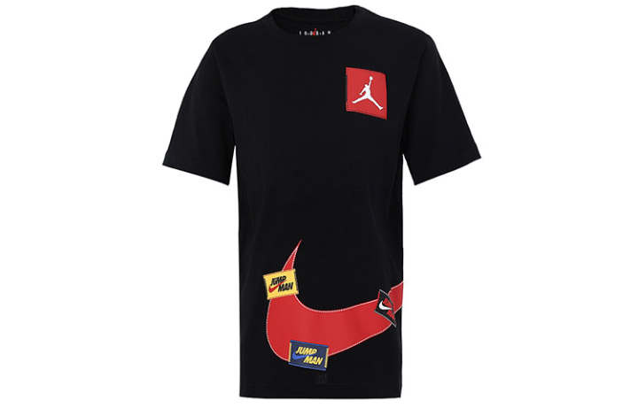 Jordan Jordan Kids T Shirts Crew Neck Moderate
