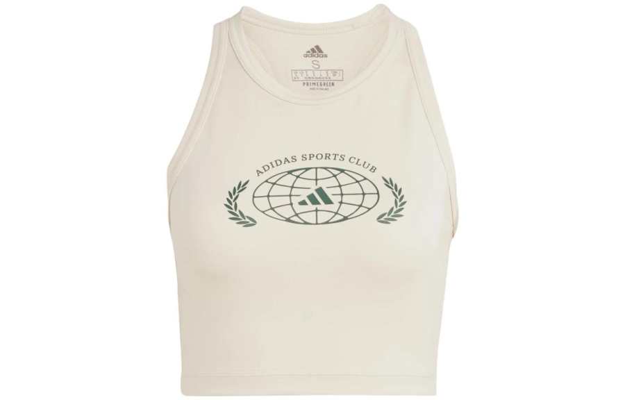 Adidas Adidas Sleeveless Sports Shirts Women's Linen Other