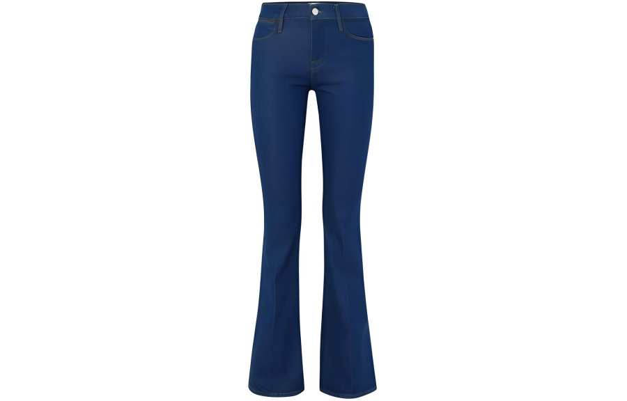 FRAME FRAME Jeans Women's Dark Blue Moderate Flared Pants