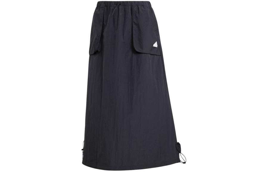 Adidas Adidas Casual Long Skirt Women's Black