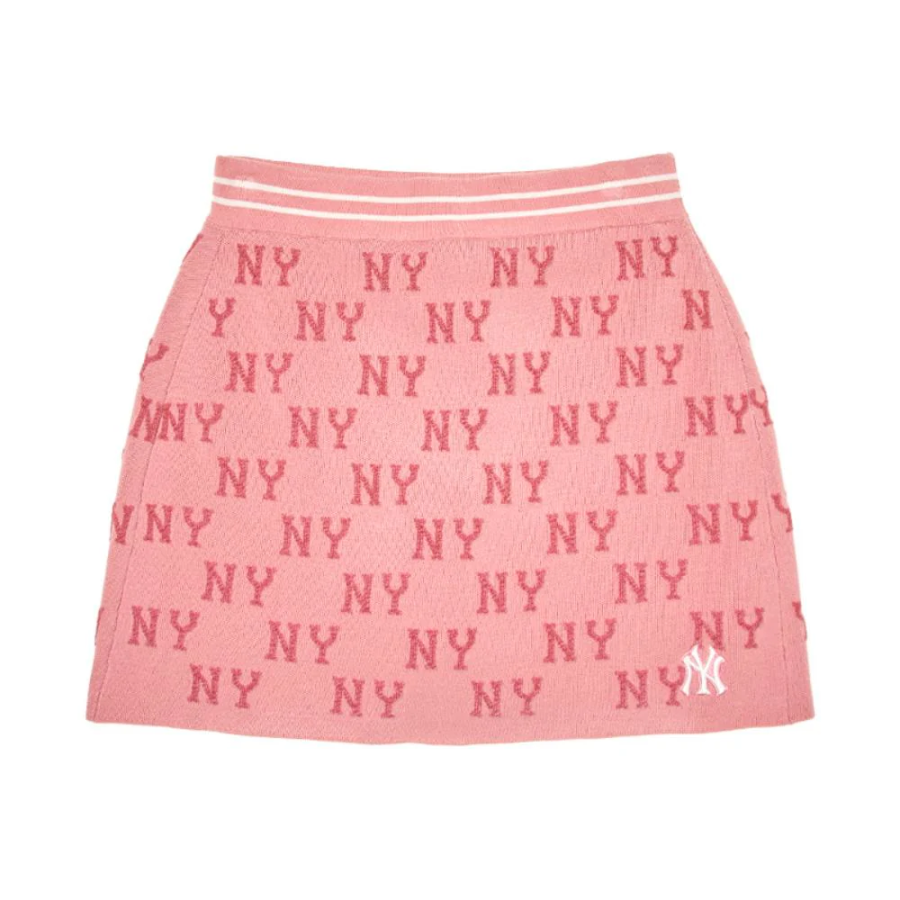 MLB New York Yankees Casual Short Skirts Women's Pink