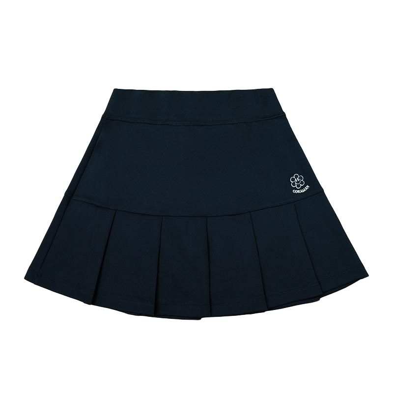 CORALIAN Casual Short Skirts Women's Navy Blue
