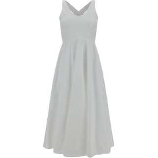 Alaia Alaïa Flared Sleeveless Midi Dress