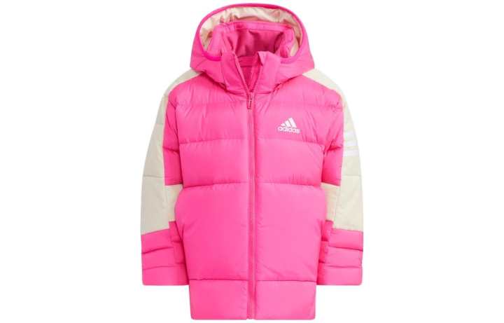 Adidas Adidas Kids Down Jackets Hooded Thickened