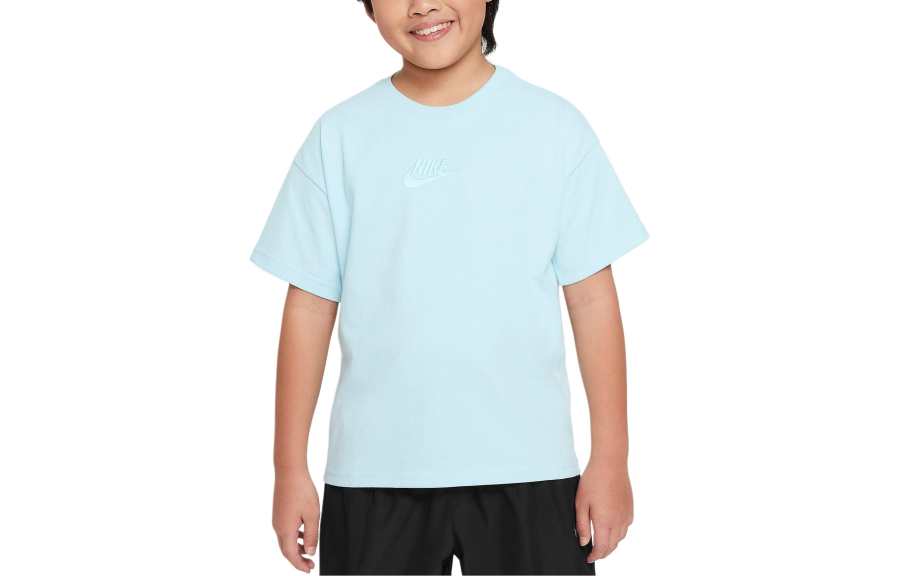 Nike Nike T Shirt Sportswear Glacier Blue Kids'