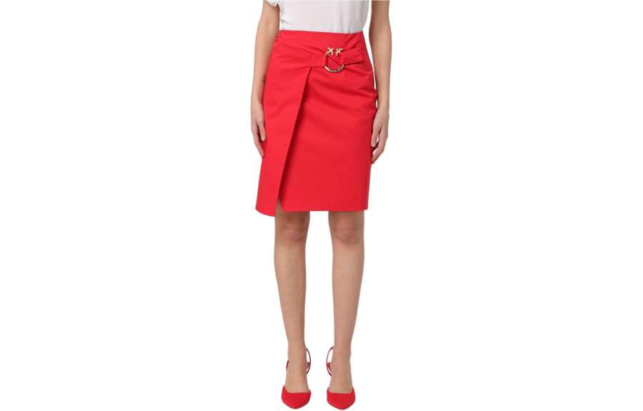 PINKO Casual Long Skirt Women's Red