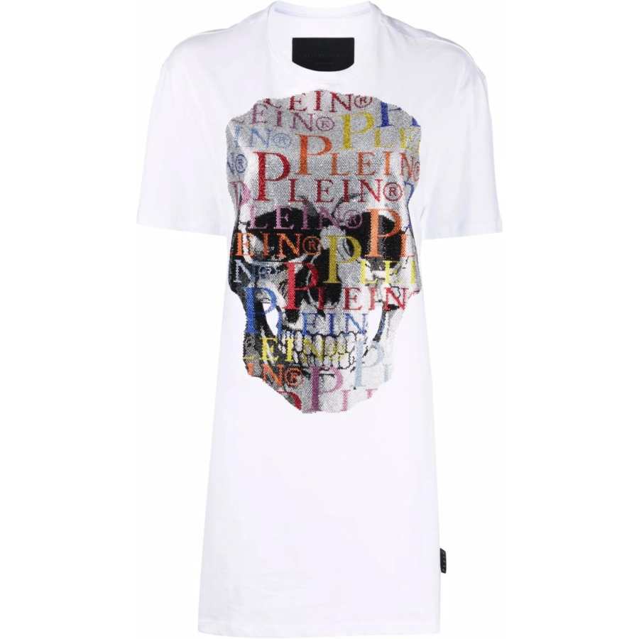 PHILIPP PLEIN 【Previous Season】skull-print short-sleeve T-shirt