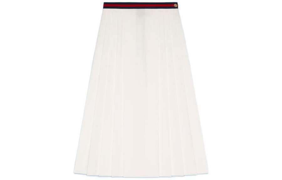 GUCCI Casual Long Skirt Women's White
