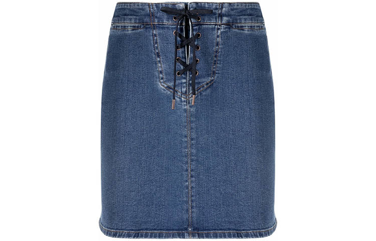 See By Chloe 【Previous Season】lace-up denim skirt