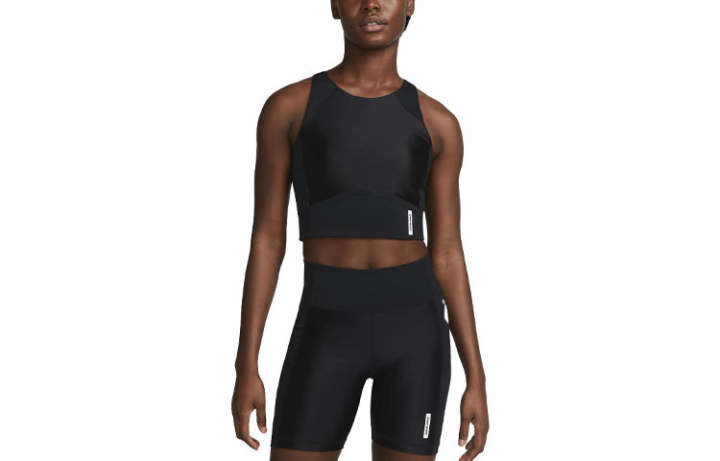 Nike Nike Sleeveless Sports Shirts Women's Black Other
