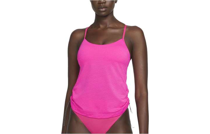 Nike Nike Two Piece Swimsuits Women's Pink Triangle Two Piece Swimsuit