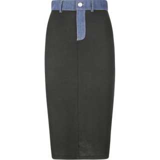COPERNI Second Skin Rib Denim Skirt