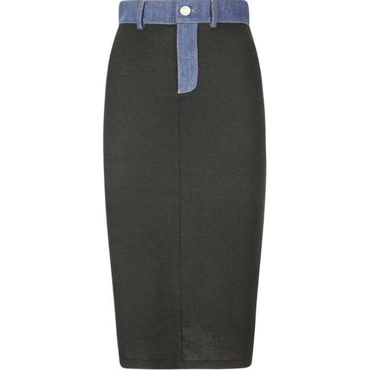 COPERNI COPERNI Second Skin Rib Denim Skirt