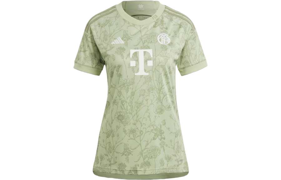 Adidas Adidas Bayern Munich Black Soccer Jerseys Women's Green Moderate
