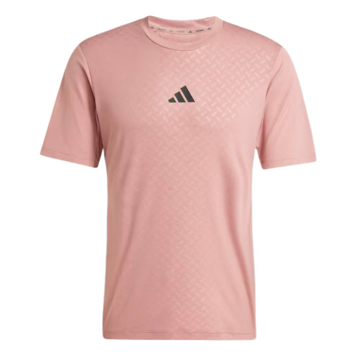 Adidas Adidas Power3 Stripes T Shirt Men's Warm Clay