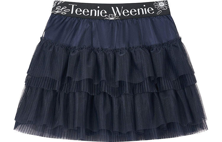 Teenie Weenie Casual Short Skirts Women's Navy Blue