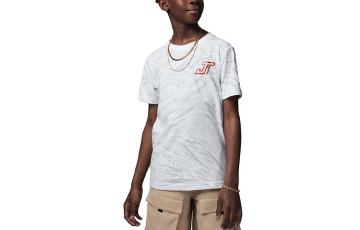 Jordan Jordan Kids T Shirts Crew Neck Moderate