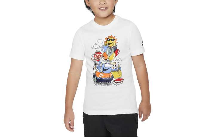 Nike Nike Kids T Shirts Crew Neck Moderate