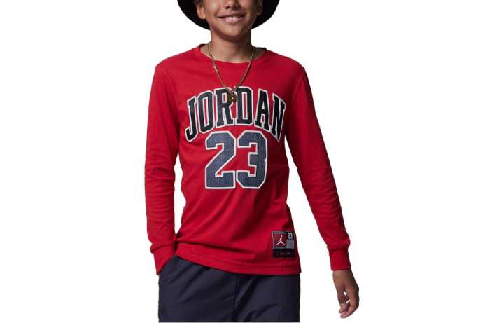 Jordan Jordan Kids T Shirts Crew Neck Moderate