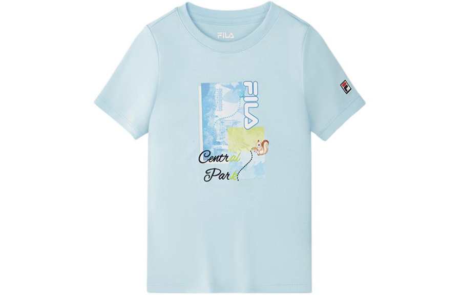 FILA KIDS T Shirt Light Sky Blue Kids'