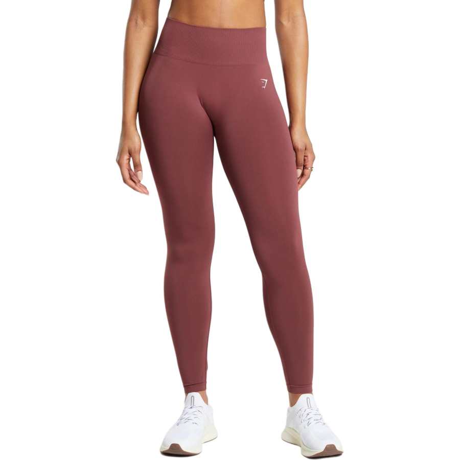GYMSHARK Sports Pants Women's Burgundy