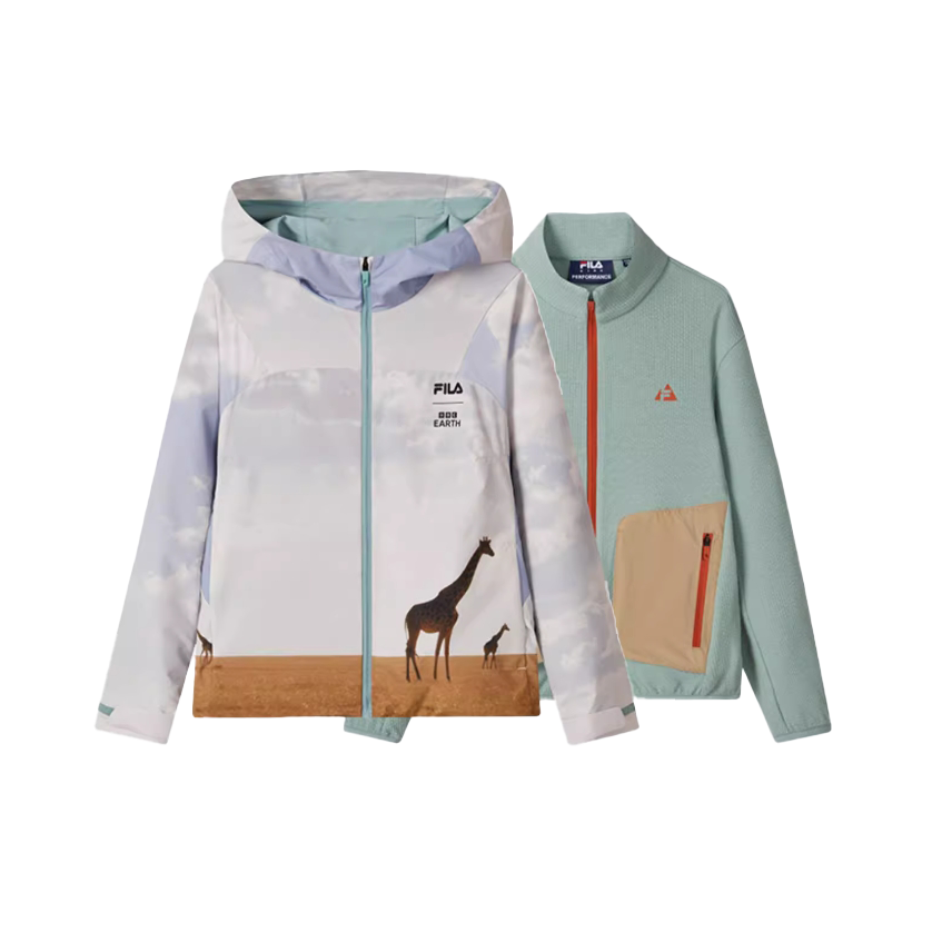 FILA KIDS Jackets & Coats All Over Print Teenagers