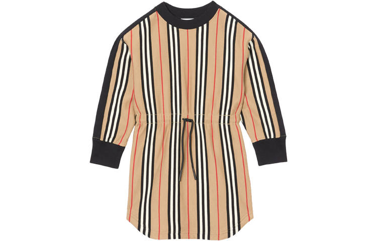 Burberry Kids Dresses Crew Neck Moderate Mid Length