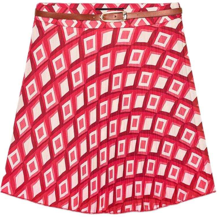 ZARA Casual Short Skirts Women's Multicolor